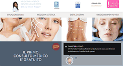 Desktop Screenshot of medicinaesteticarimini.com